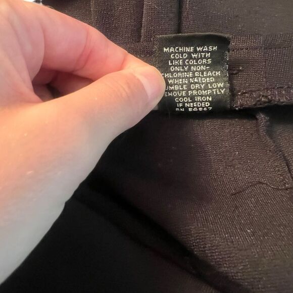 Express black wide leg pull on pants. Size x small - Picture 4 of 7